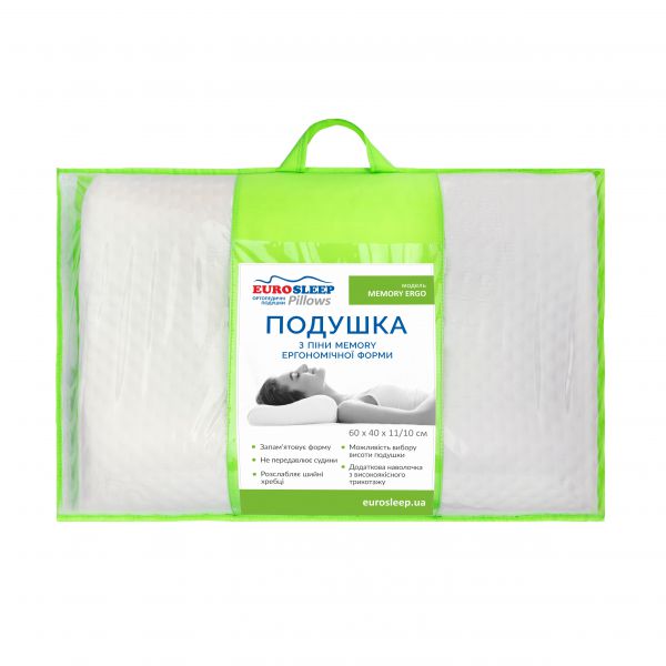 Подушка Eurosleep "MEMORI ERGO" Подушка Eurosleep "MEMORI ERGO"