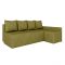 Кутовий диван ортопедичний iSmart MORRO Maxi єврокнижка 205x149 см (матрац Pocket spring) оливковий Laura 27
