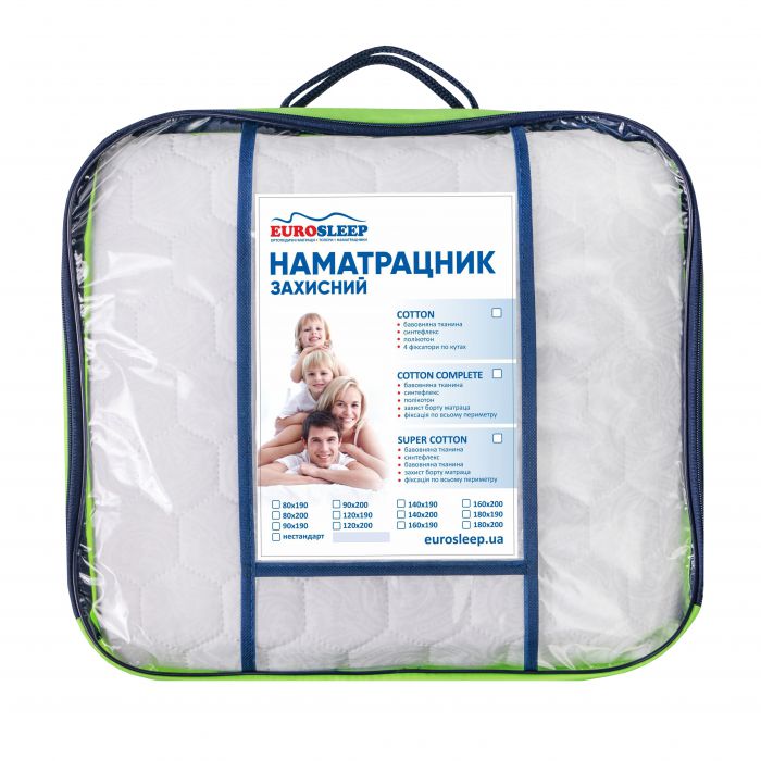 Наматрацник Eurosleep COTTON Complete