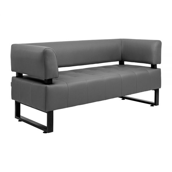 Диван Richman Офіс Подвійний зі спинкою і підлокітниками на металокаркасі Флай 2233 Диван Richman Офіс Подвійний зі спинкою і підлокітниками на металокаркасі Флай 2233