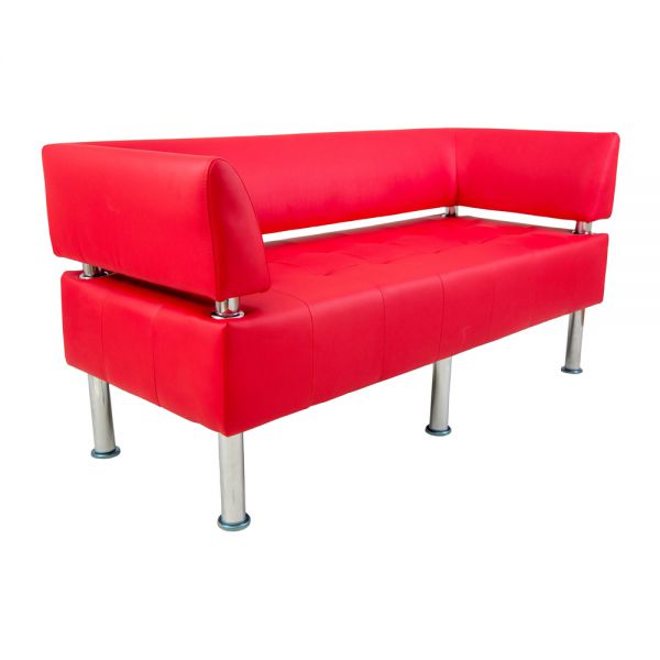 Диван Richman Офіс Подвійний зі спинкою та підлокітниками Роккі 65 Диван Richman Офіс Подвійний зі спинкою та підлокітниками Роккі 65