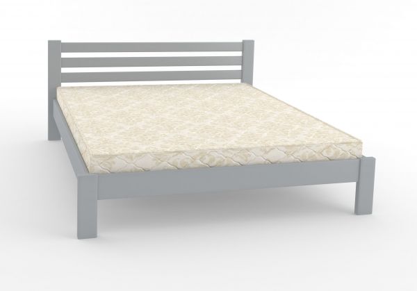 Двоспальне ліжко Mebigrand Колумбія Світло-сірий (RAL 7040) 140х200 см (DMBG-2044) Двоспальне ліжко Mebigrand Колумбія Світло-сірий (RAL 7040) 140х200 см (DMBG-2044)
