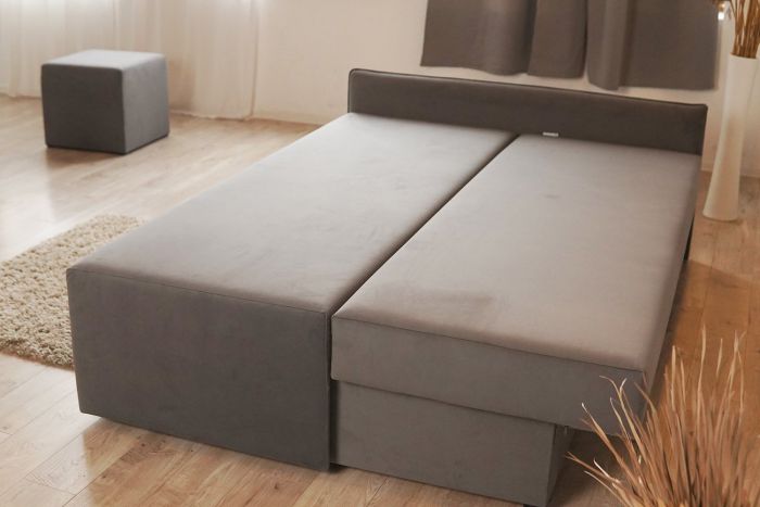 Кутовий диван ортопедичний iSmart MORRO Maxi єврокнижка 205x149 см (матрац Pocket spring) світло-бежевий Laura 2