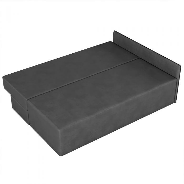 Кутовий диван ортопедичний iSmart MORRO Maxi єврокнижка 205x149 см (матрац Pocket spring) графіт Laura 15