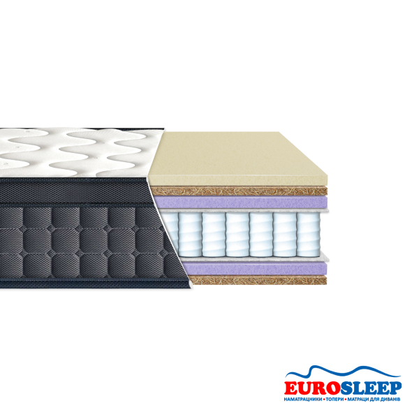 Матрац Eurosleep  "LATEX-COCOS" LAVIANO SPRING Матрац Eurosleep  "LATEX-COCOS" LAVIANO SPRING