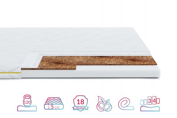 Топер Highfoam Lento Cocos Топер Highfoam Lento Cocos