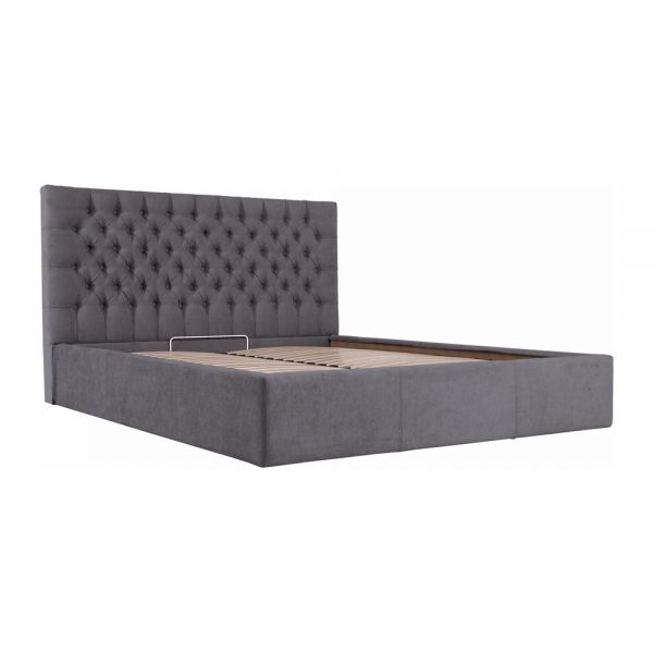 Ліжко Richman Кембридж 160 х 200 Комфорт Місті ДК Грей Ліжко Richman Кембридж 160 х 200 Комфорт Місті ДК Грей