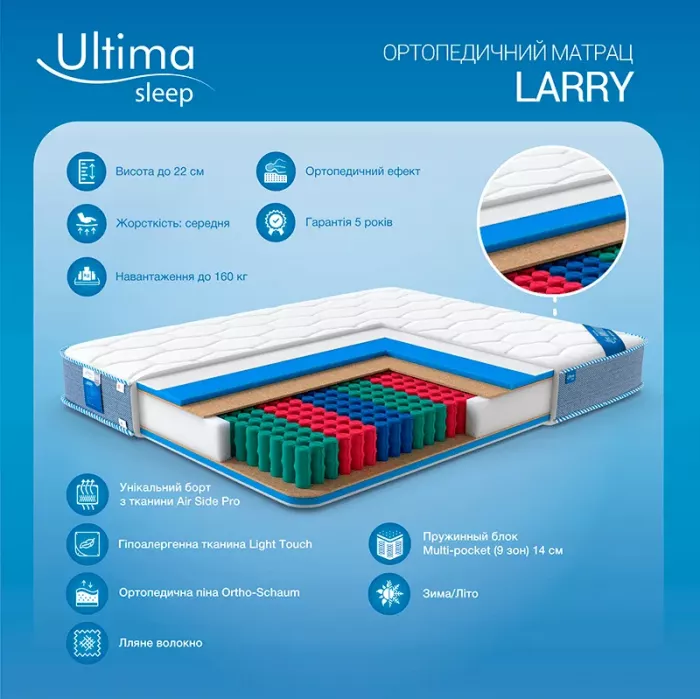 Матрац Ultima Sleep LARRY