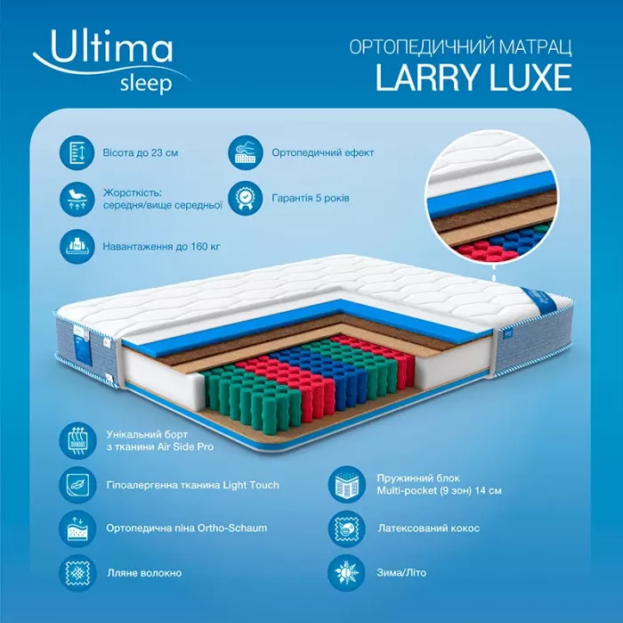 Матрац Ultima Sleep LARRY LUXE